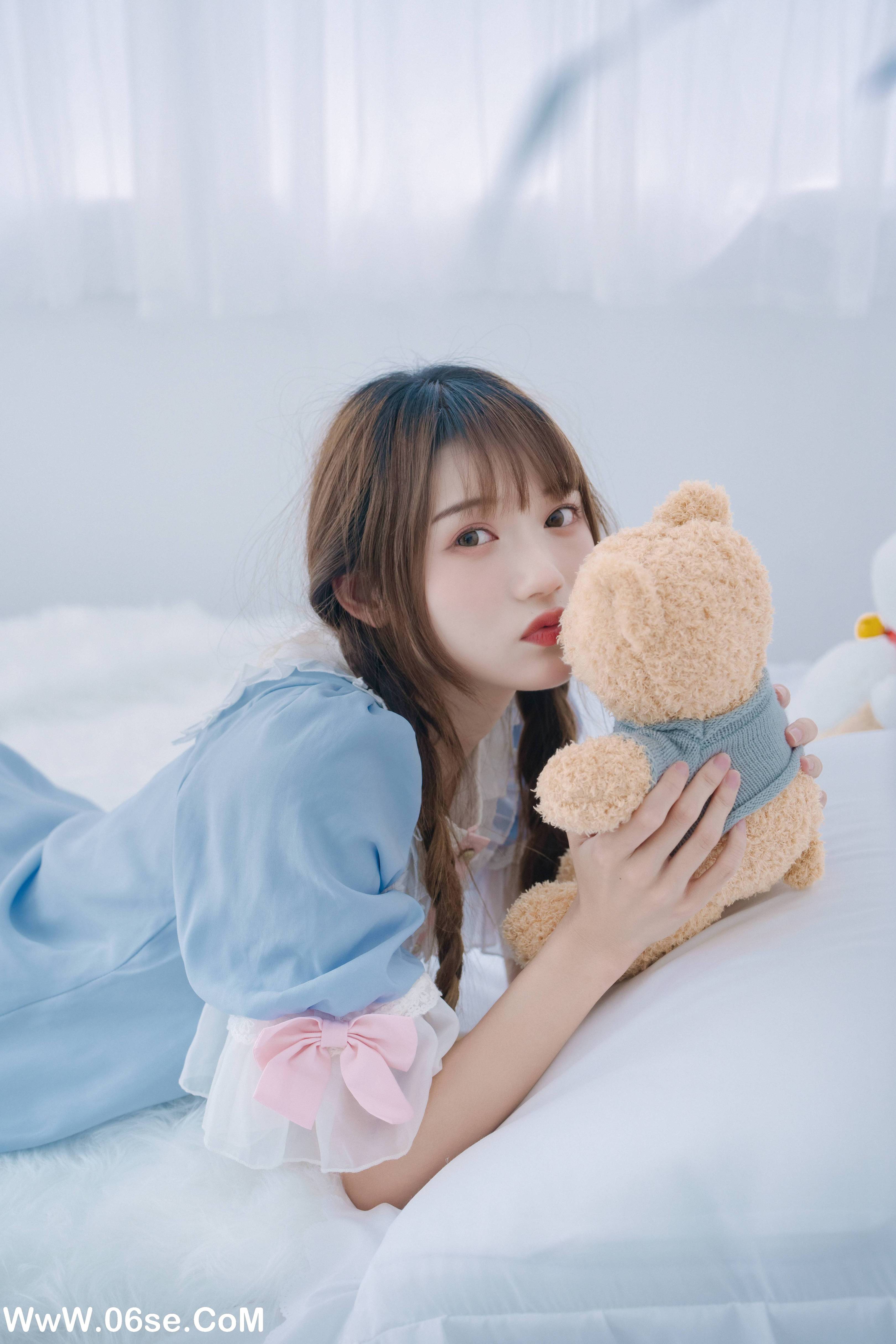 图片[28]-[YITUYU艺图语]2022.08.13 纯白色可爱 兔子Zzz不吃胡萝卜[31+1P／224MB]-六色网