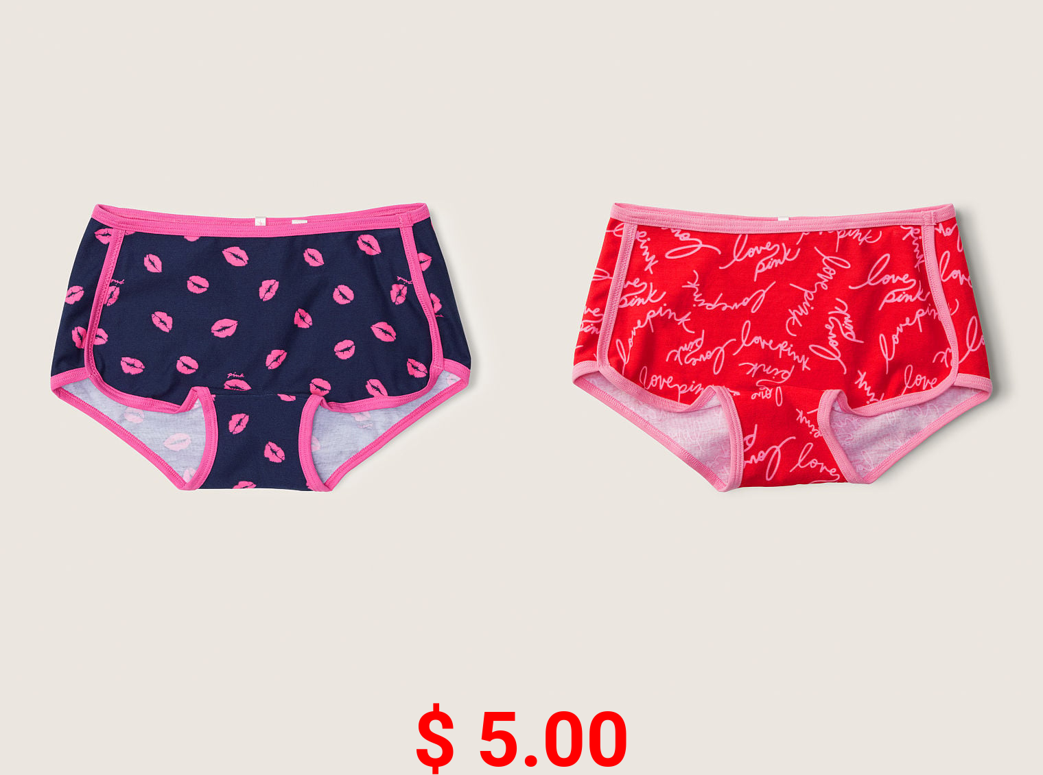 Logo Boyshort Underwear