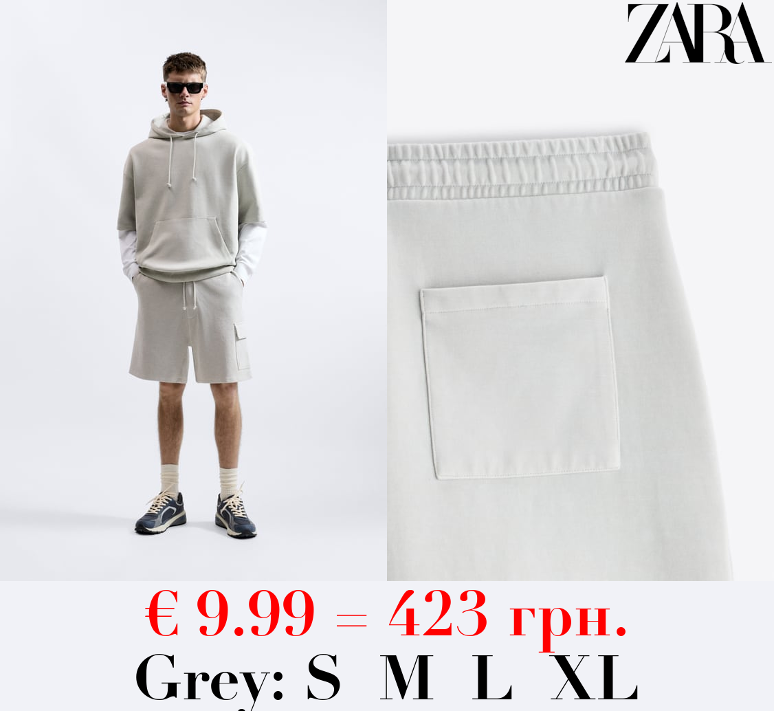 CARGO JOGGER BERMUDA SHORTS