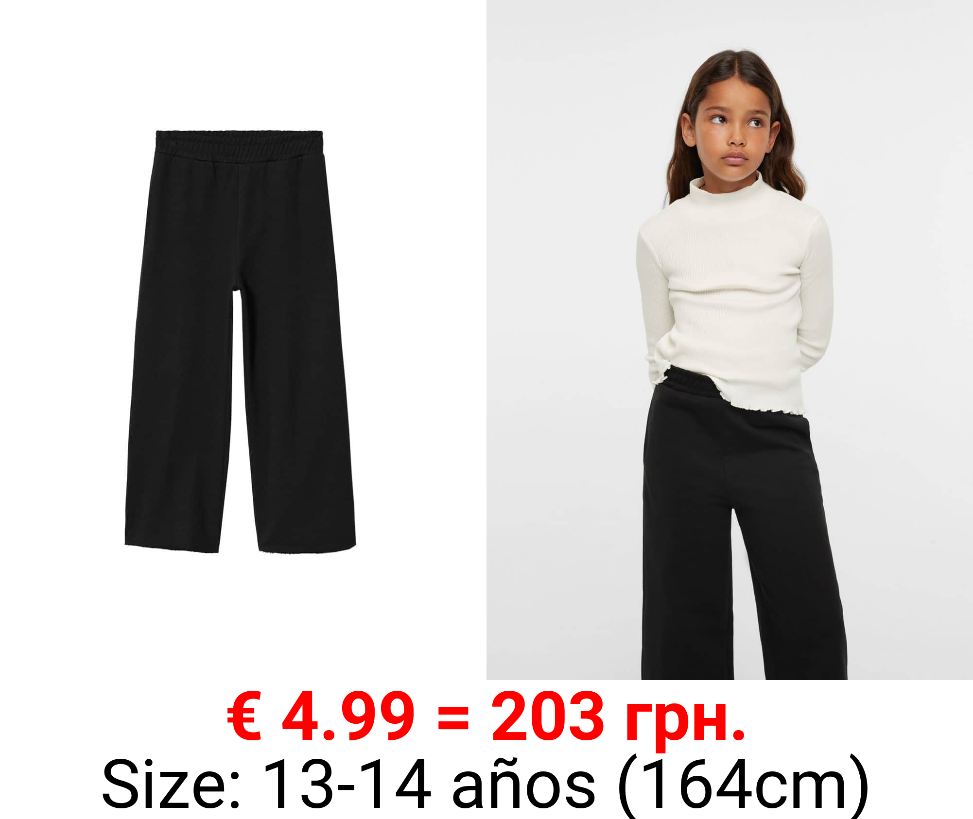 pantalón jogger culotte