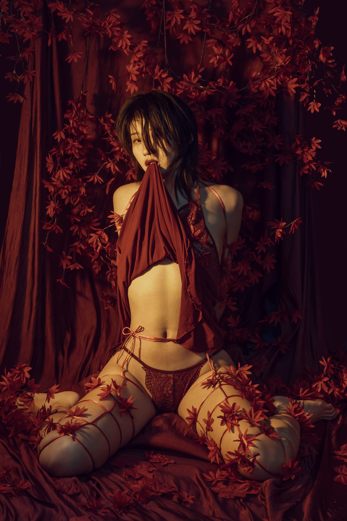 云溪溪 Cosplay 花与绳 Flower and Rope 6