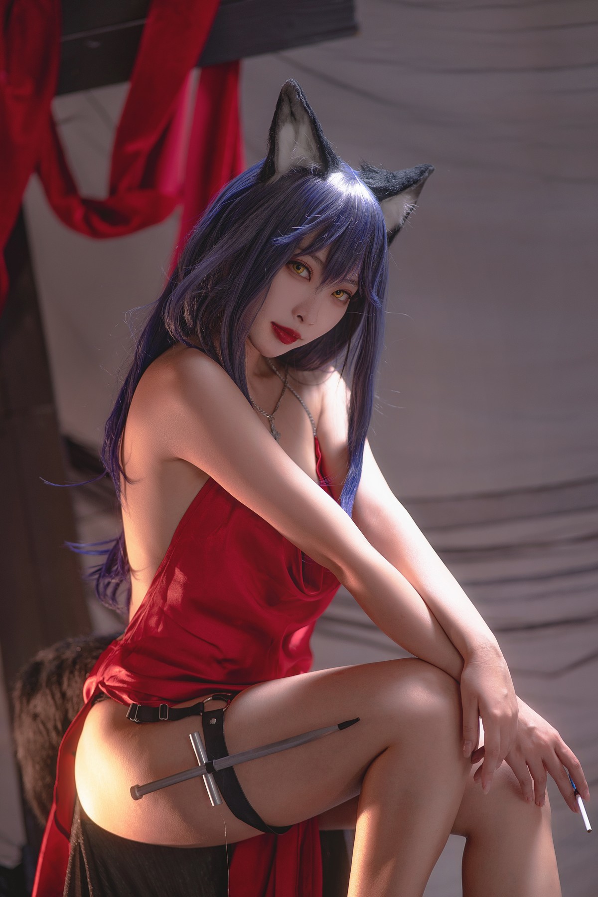 Cosplay 宮本桜 德克萨斯同人礼服 17