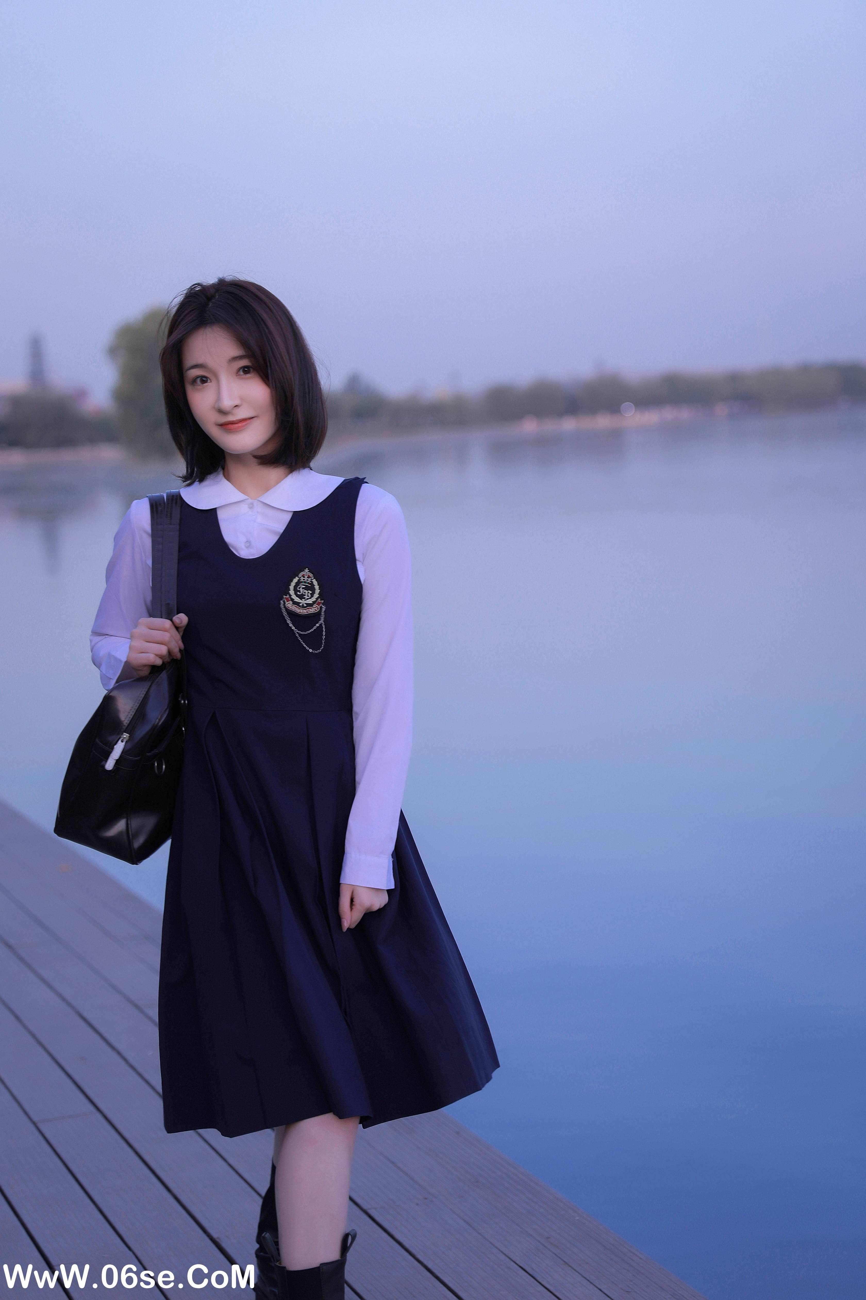 图片[20]-[YITUYU艺图语]2022.06.29 海边JK 君君[20P-294.3M]-六色网