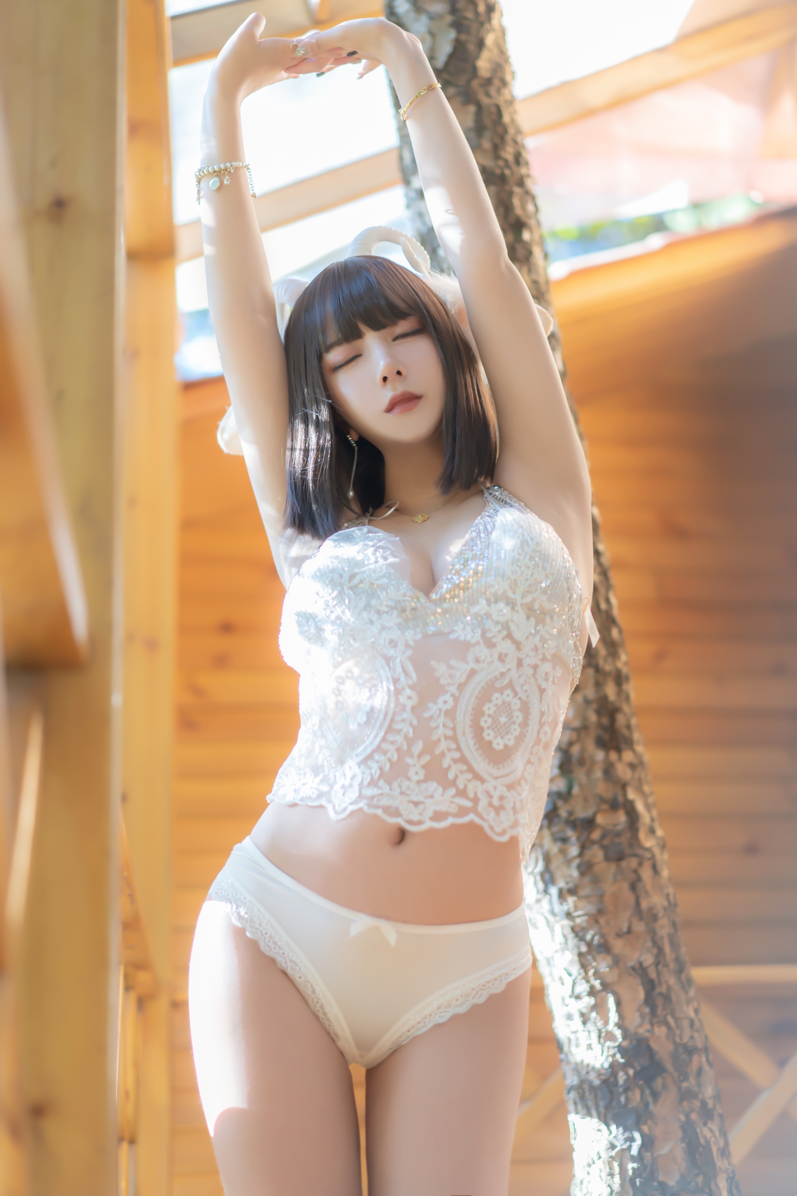 过期米线线喵 - 小羊 66p 15