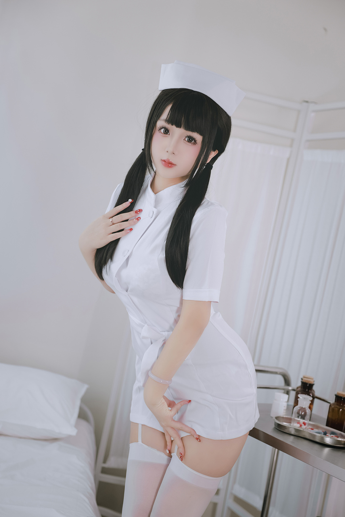 Cosplay Rinaijiao日奈娇 诊所护士 Set.01 10