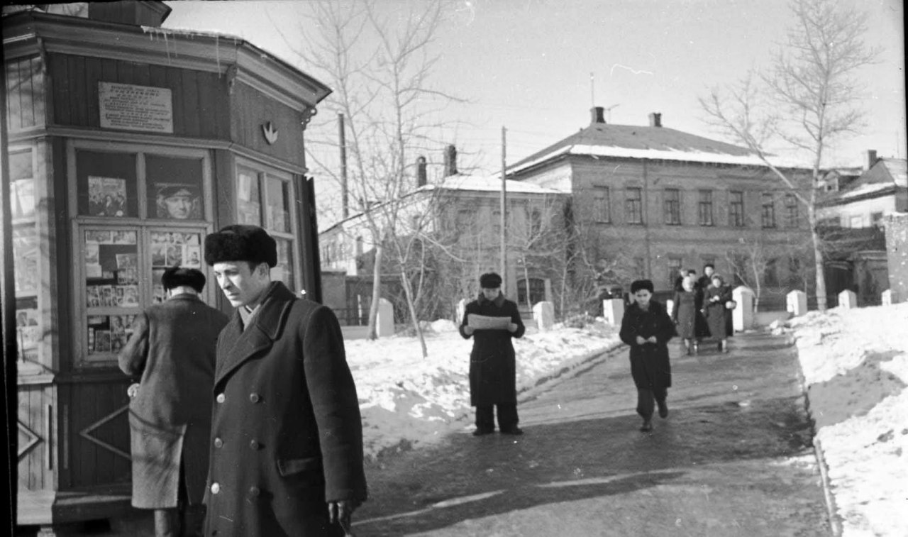 Елец площадь Ленина 1970 год
