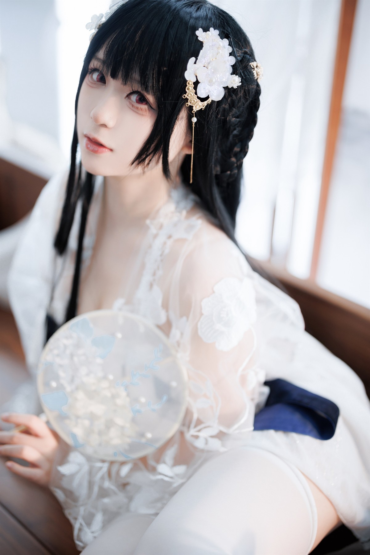 Cosplay 樱落酱 逸仙 膏发凝脂 4
