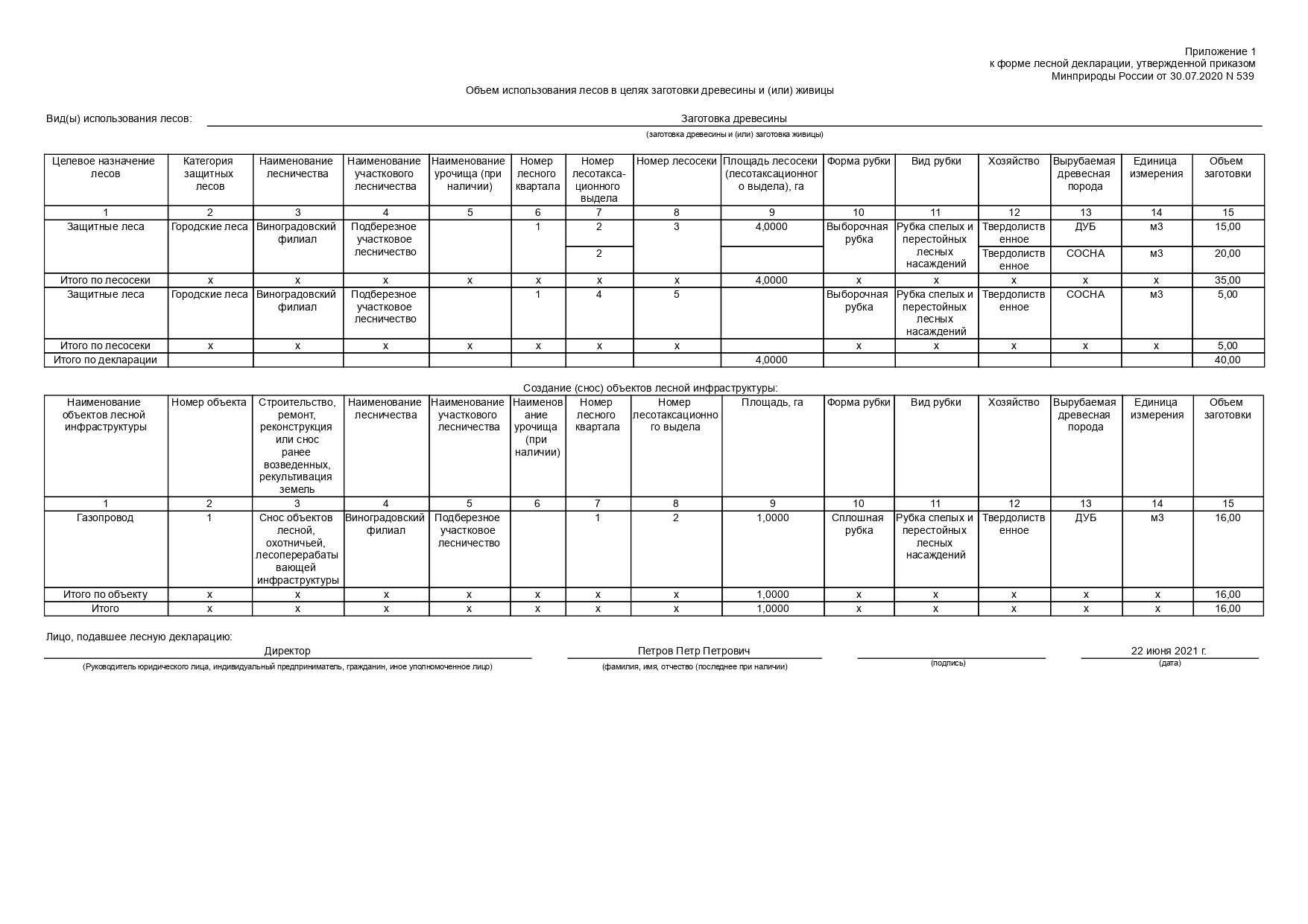 Лесная декларация проект освоения лесов