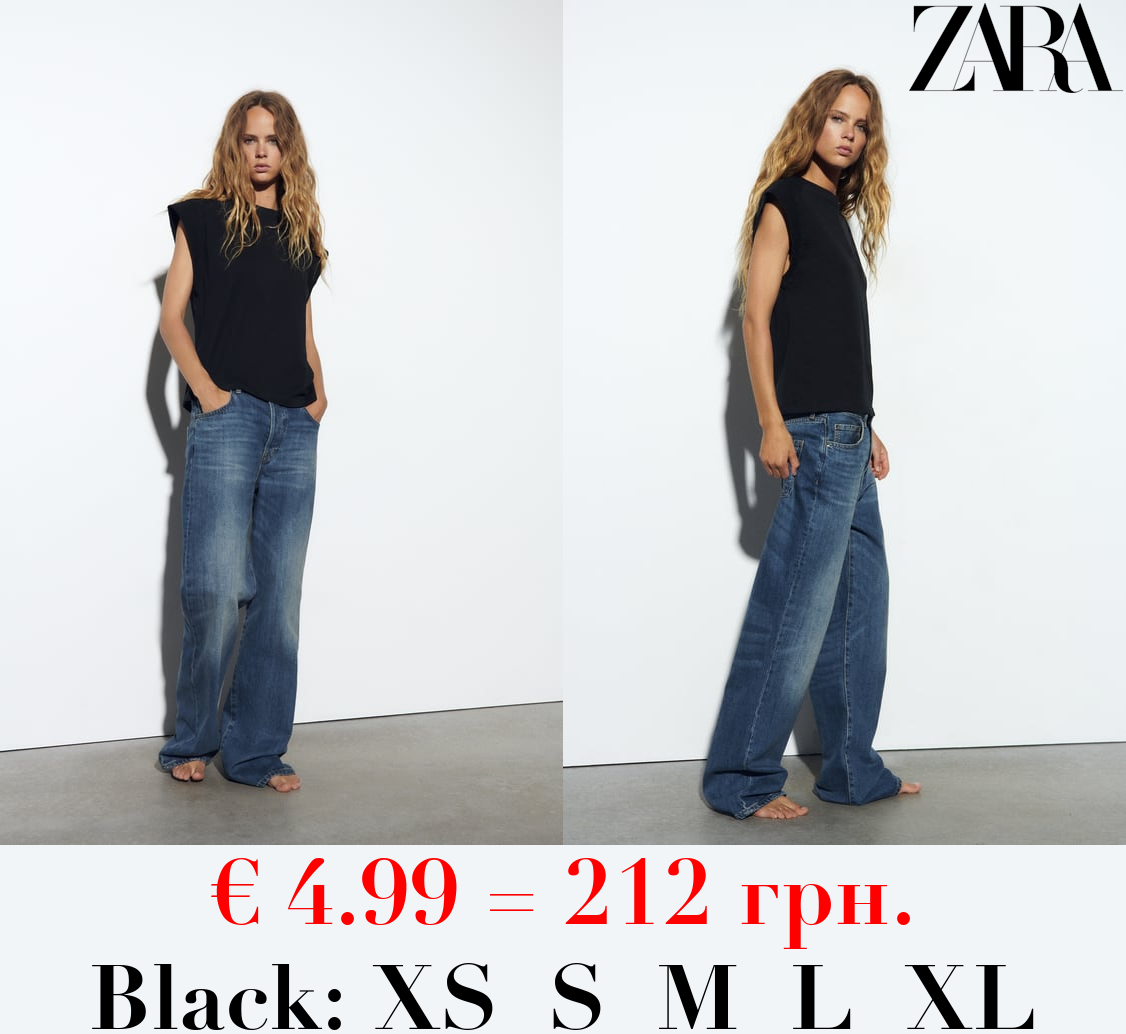 RIBBED COTTON T-SHIRT