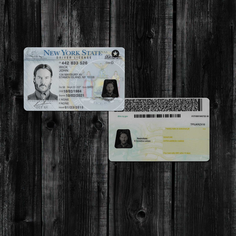 New York Driving License NEW Editable PSD Template – Telegraph