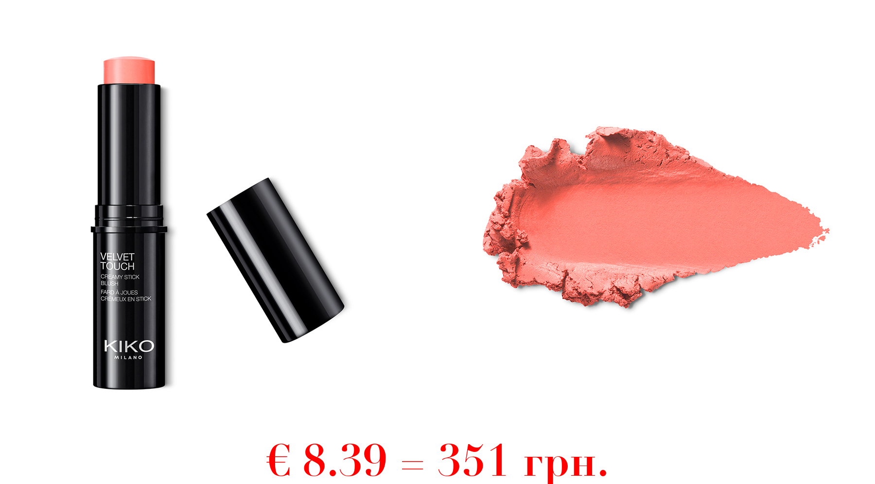 velvet touch creamy stick blushRouge-Stick: Cremige Textur mit leuchtendem Finish