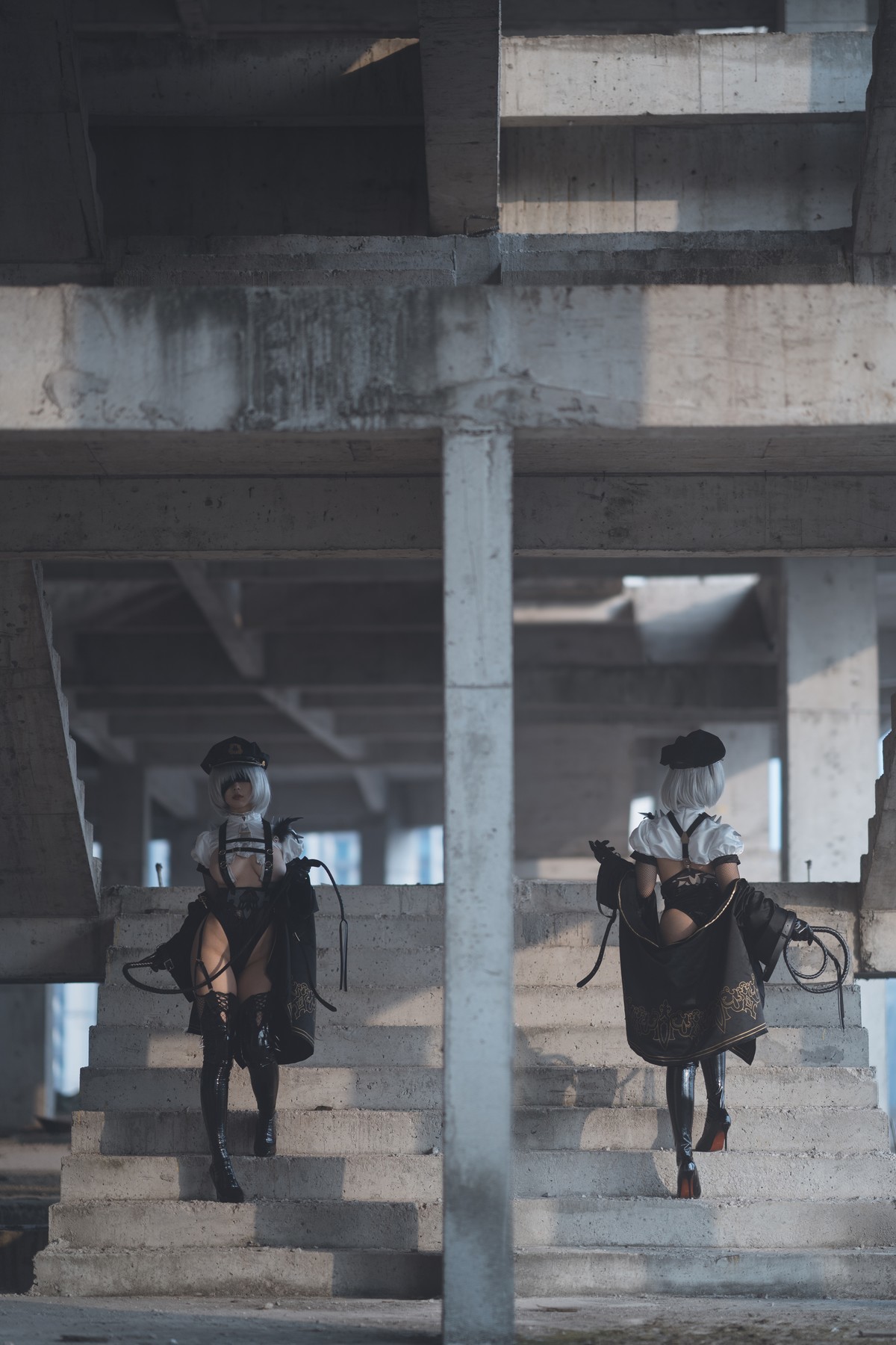 Cosplay 云溪溪 奶桃 2b同人 26