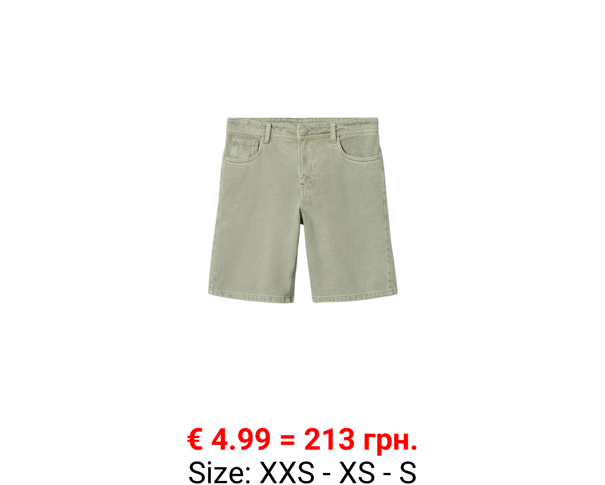 Bermudas denim claro