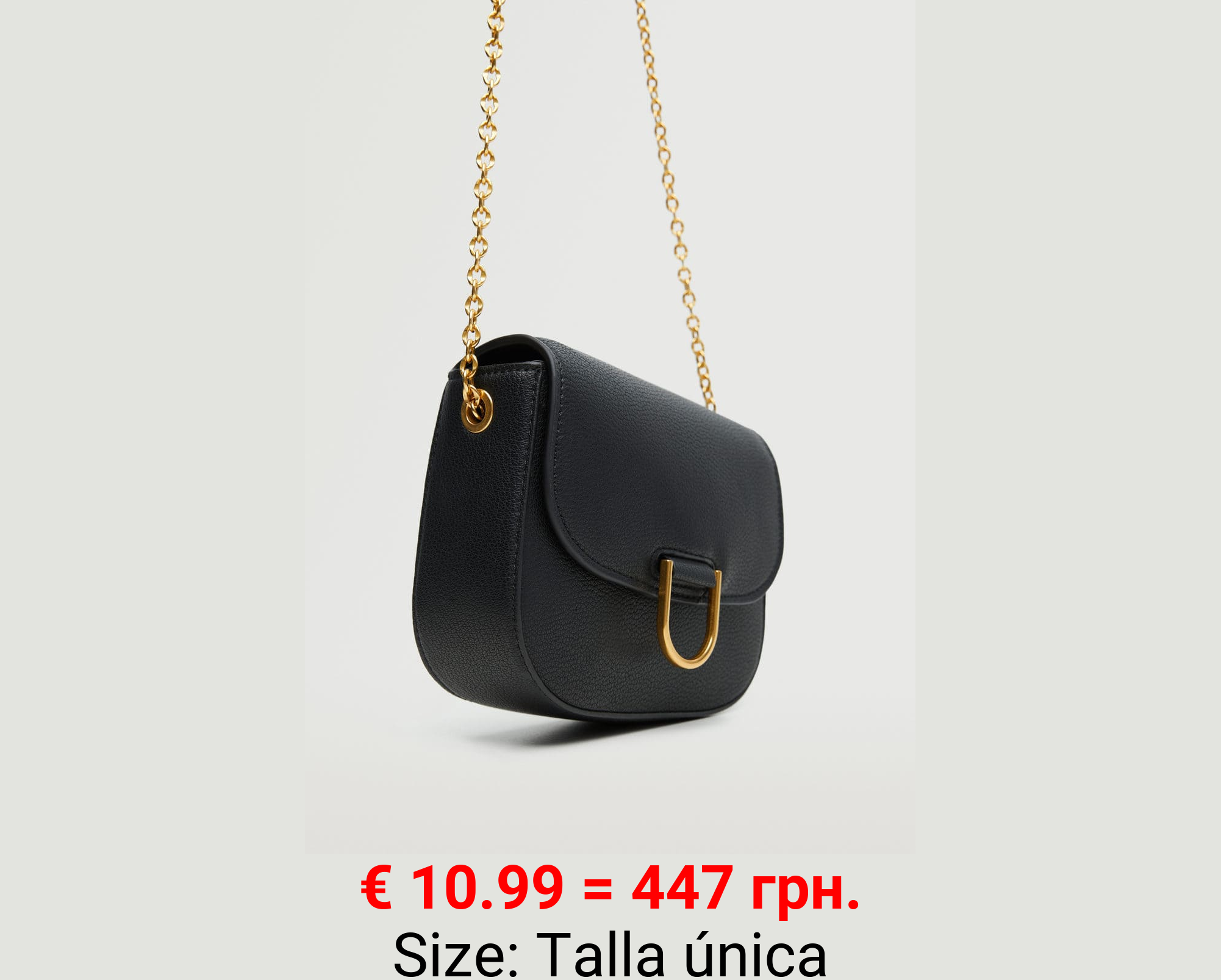 Bolso solapa cadena