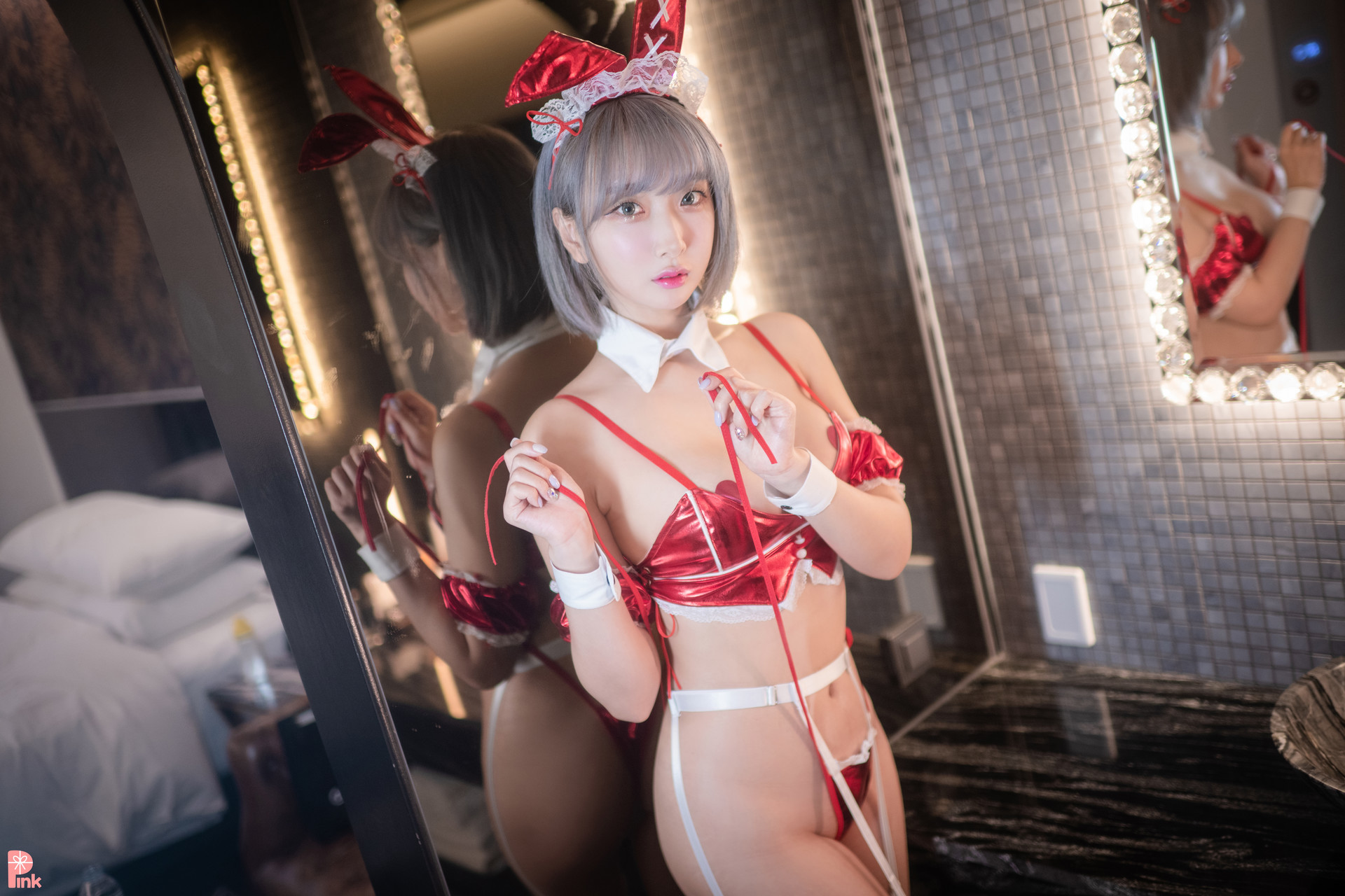 Dayeon 다연, [PINK] Cosplay Event RED BUNNY 27
