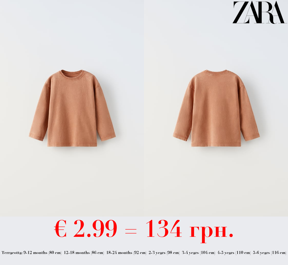 FADED-EFFECT T-SHIRT