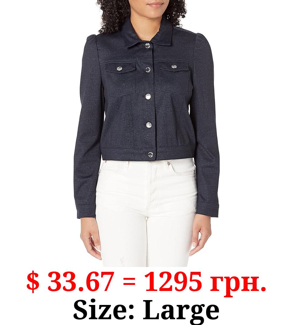 Calvin Klein Women's Sportswear Everyday Puffer Sleeve Jacket