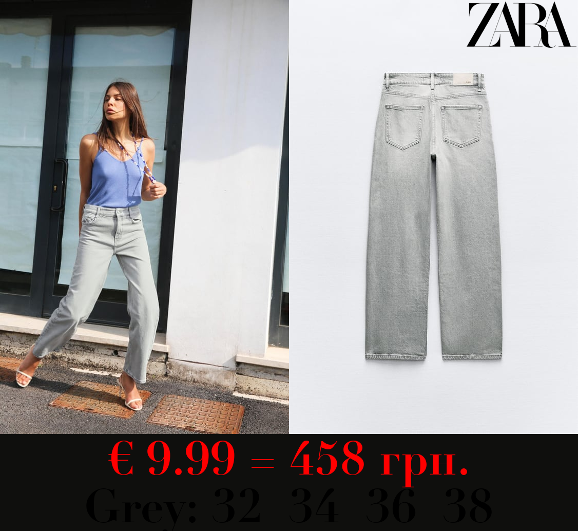 Z1975 STRAIGHT ANKLE COMFORT HIGH-WAIST JEANS