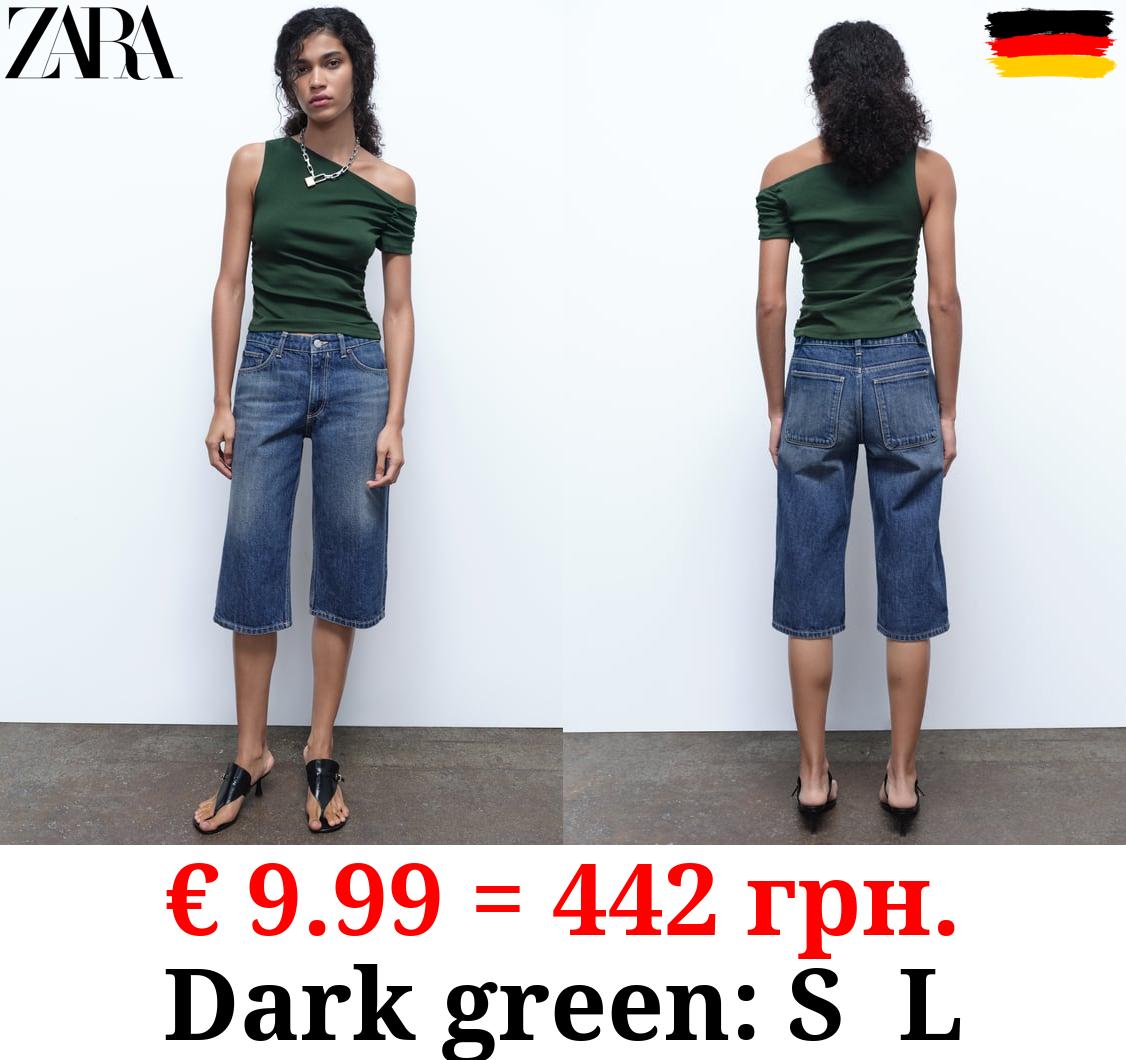 ASYMMETRIC TOP WITH GATHERED DETAIL