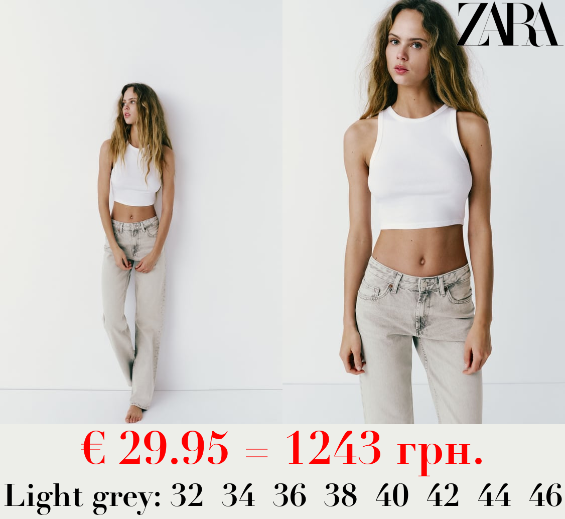 TRF WIDE-LEG MID-RISE FULL LENGTH JEANS