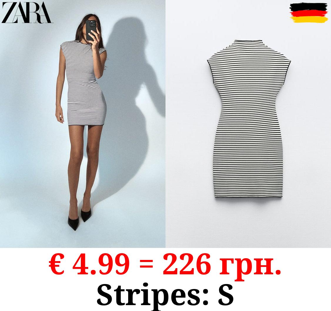 SHORT STRETCH KNIT DRESS