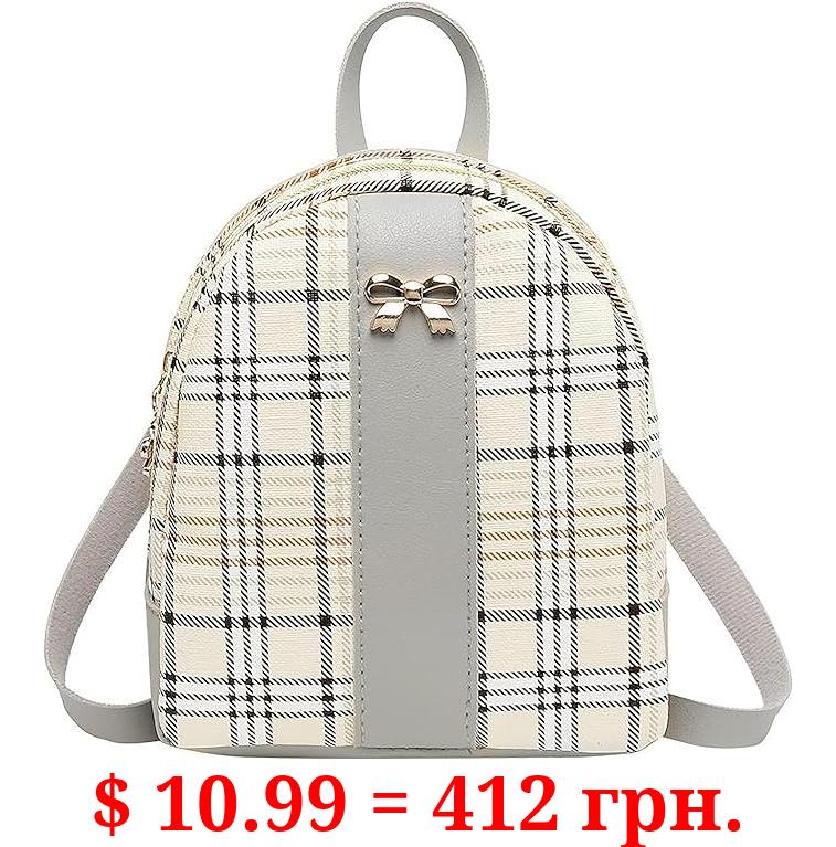 Women Cell Phone Purse Wallet Girl Mini Backpack Crossbody Bag Small Smartphone (Grey2)