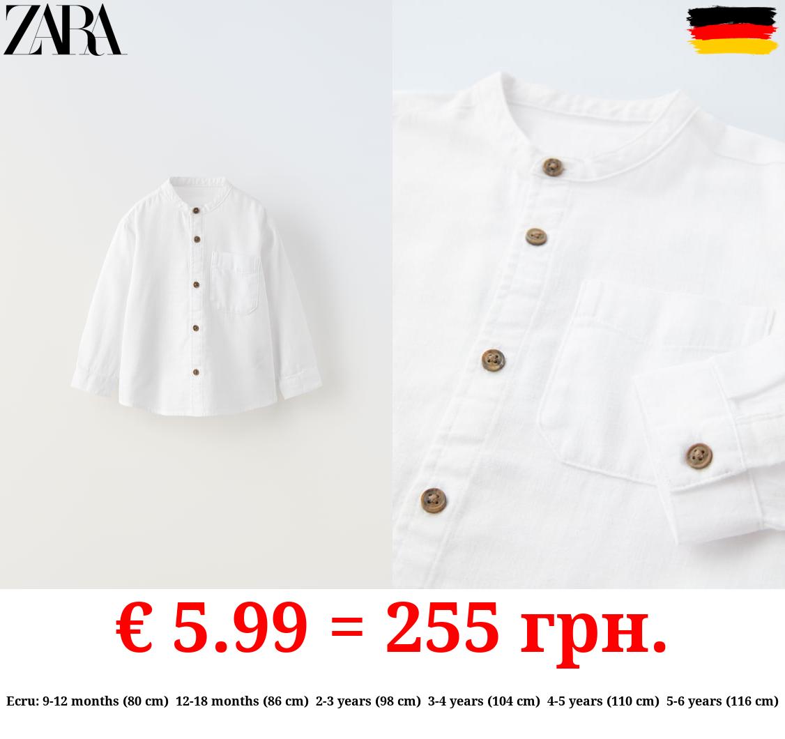 TEXTURED SHIRT WITH POCKET