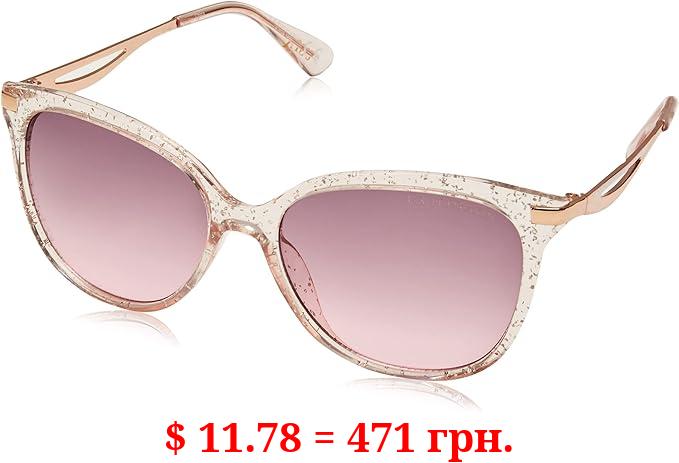 U.S. Polo Assn. Womens Pa5034 Sparkling Uv400 Protective Round Sunglasses. Classic Gifts for Women, 60 Mm Round Sunglasses