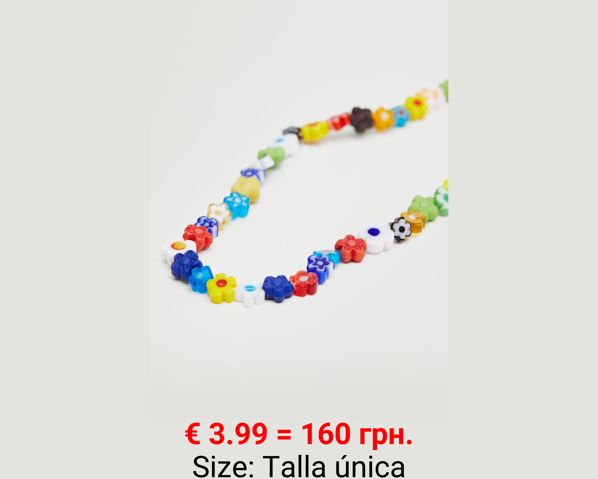 Collar abalorios combinados