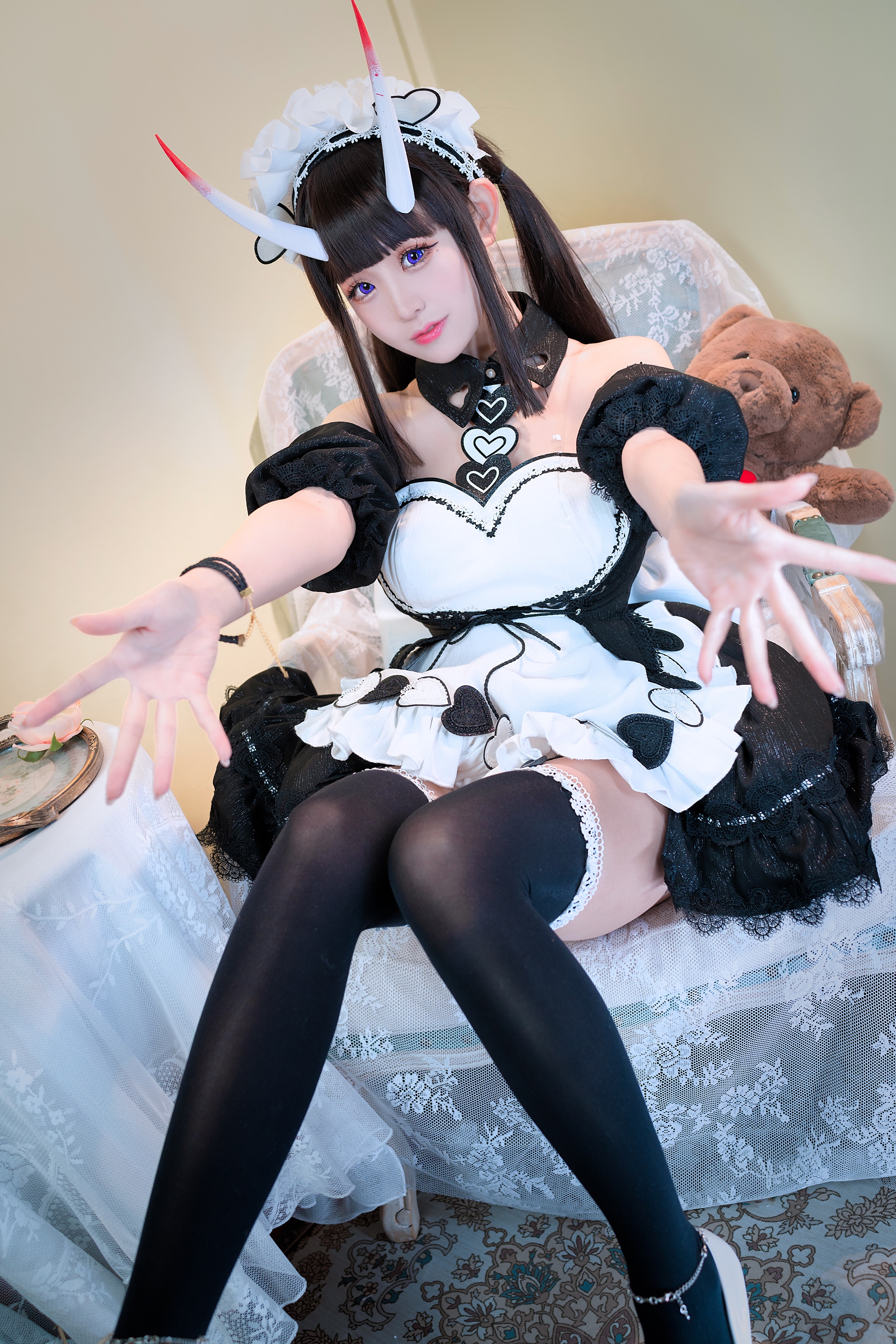 miko酱 碧蓝航线 - 能代女仆 8