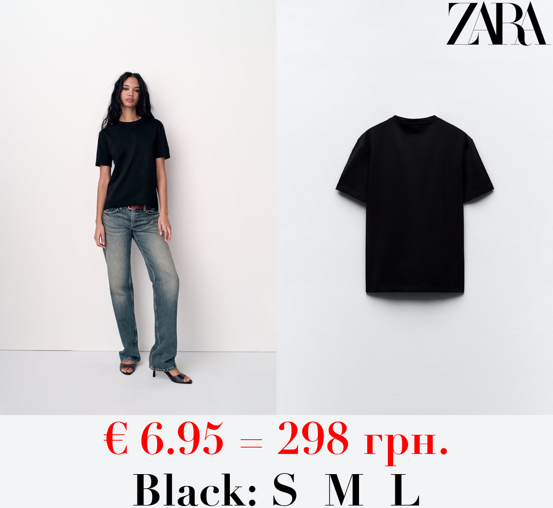 BASIC COTTON T-SHIRT