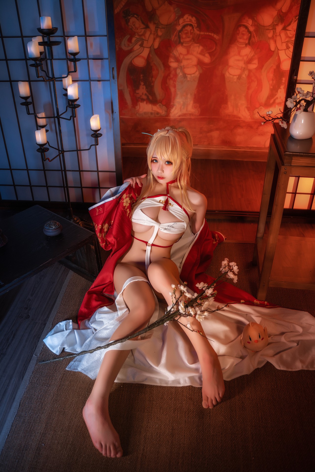 Cosplay 贞子蜜桃 碧蓝航线 新春光荣 11