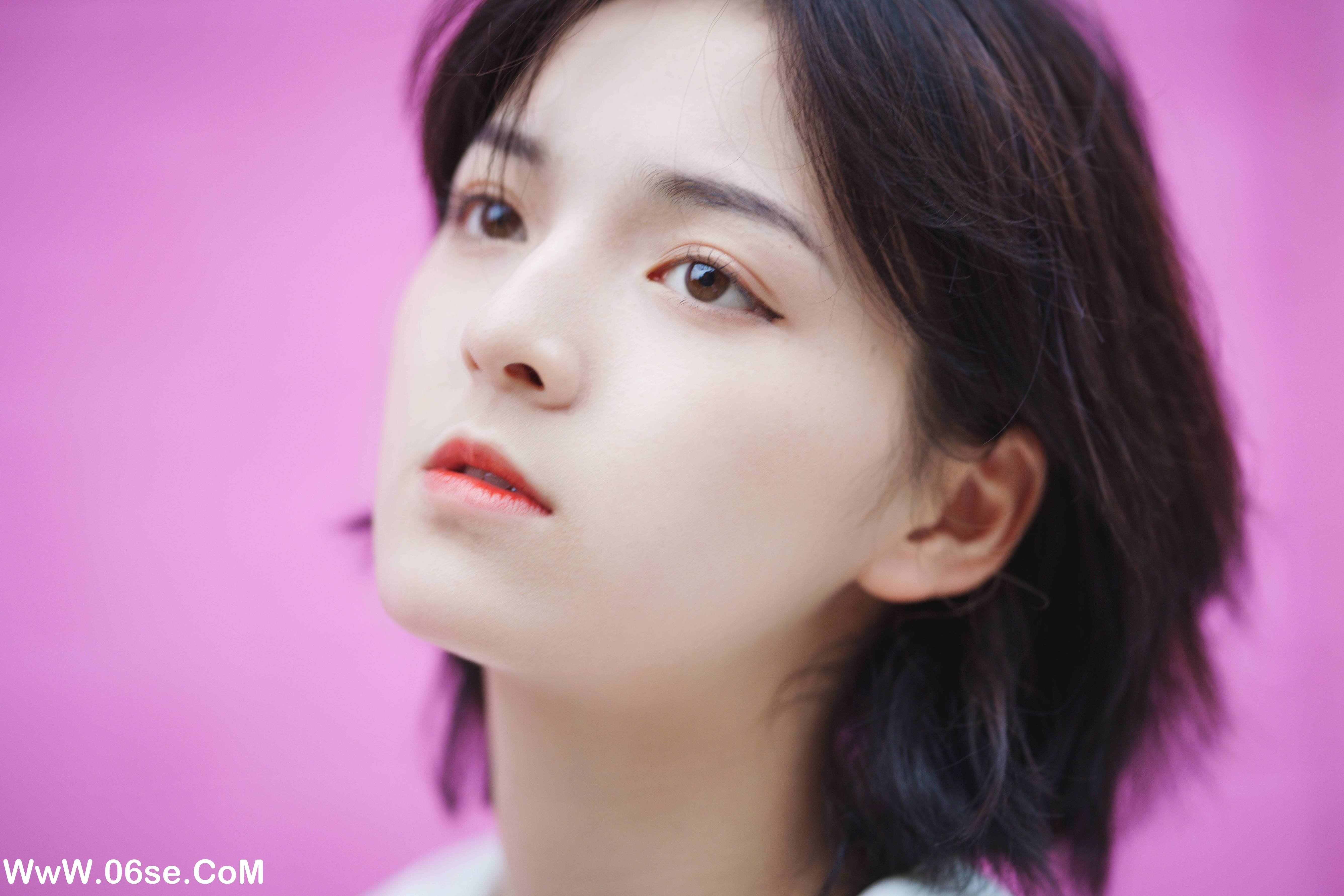 图片[7]-[YITUYU艺图语]2022.01.28 初次邂逅，超高颜值的粉红少女 dudu[22+1P／353MB]-六色网