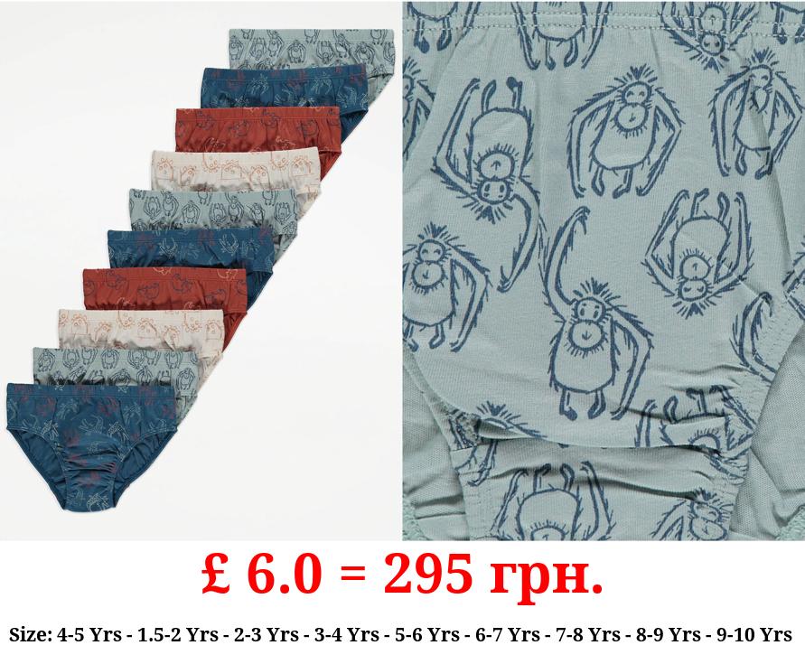 Animal Briefs 10 Pack