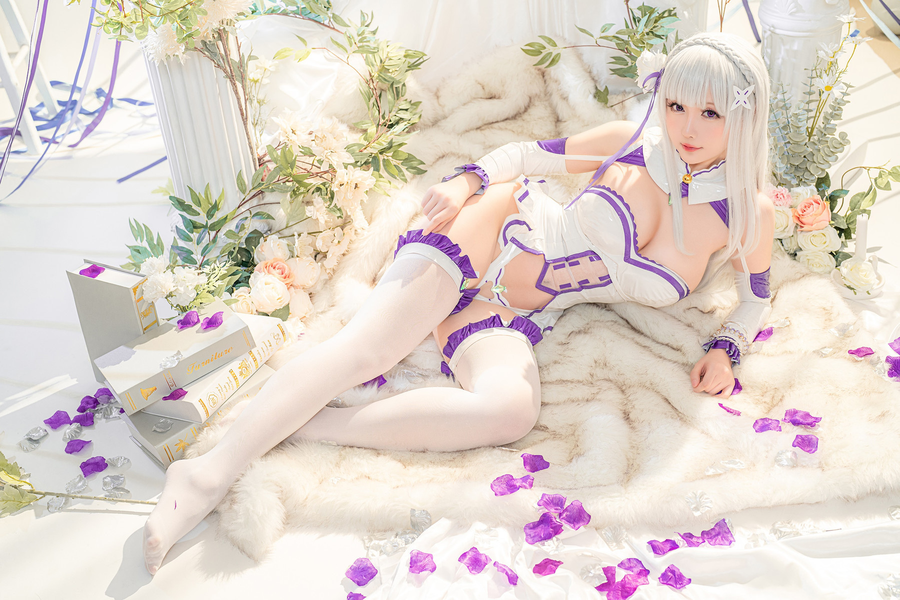 Hoshilily 小姐姐星之迟迟 Cosplay 爱蜜莉雅 46