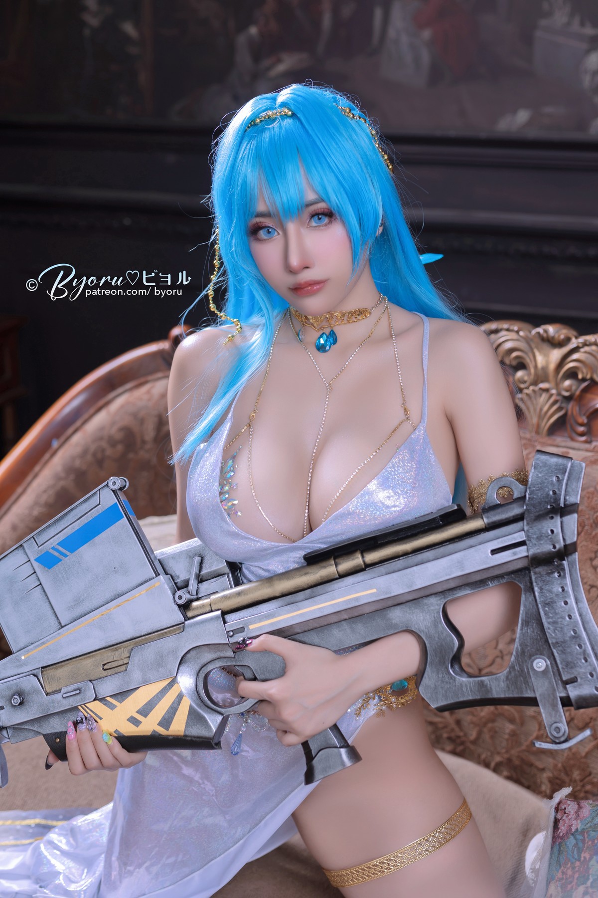Cosplay 萝莉Byoru Helm NIKKE 3