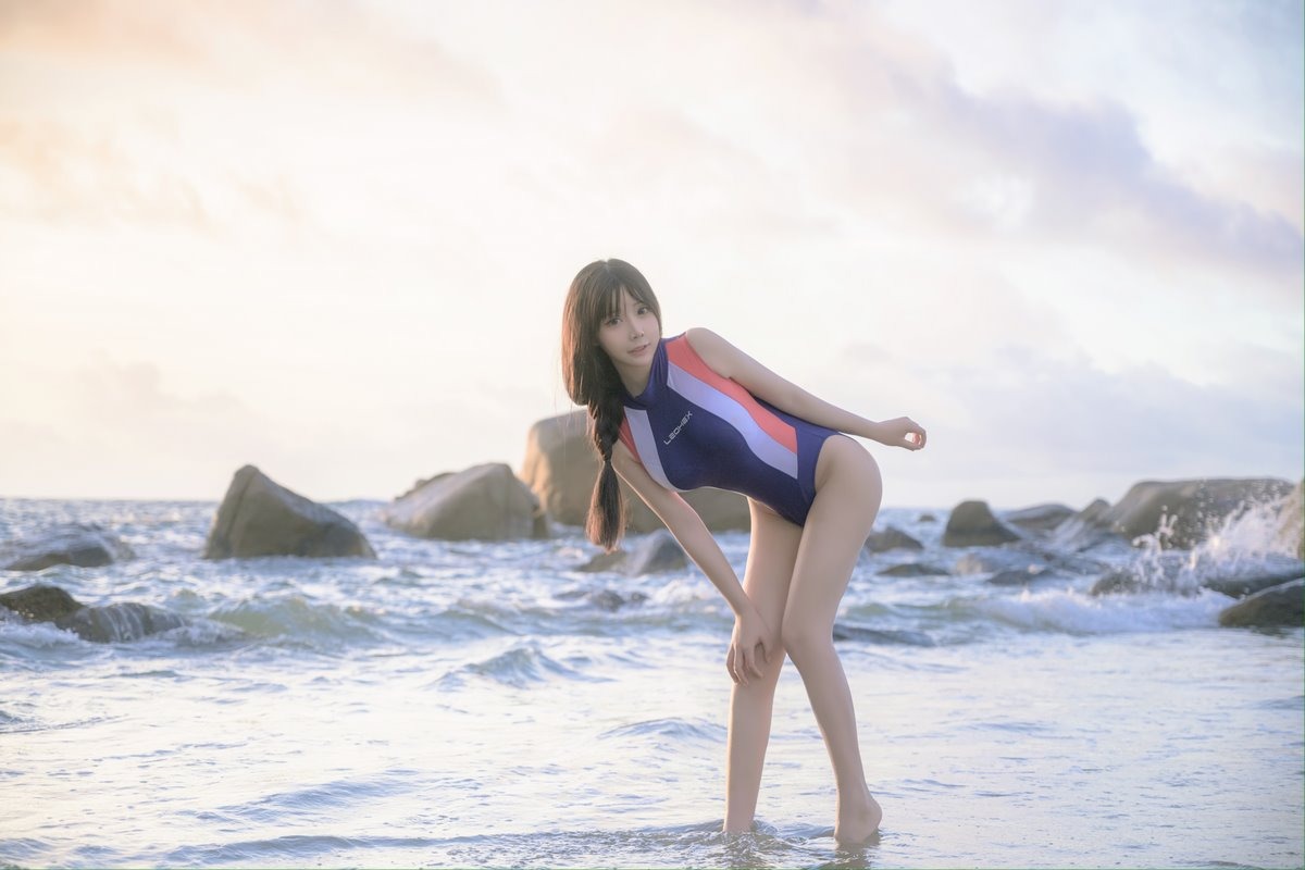 [Cos]抖娘利世 - 竞技泳衣[60P+3V] 7