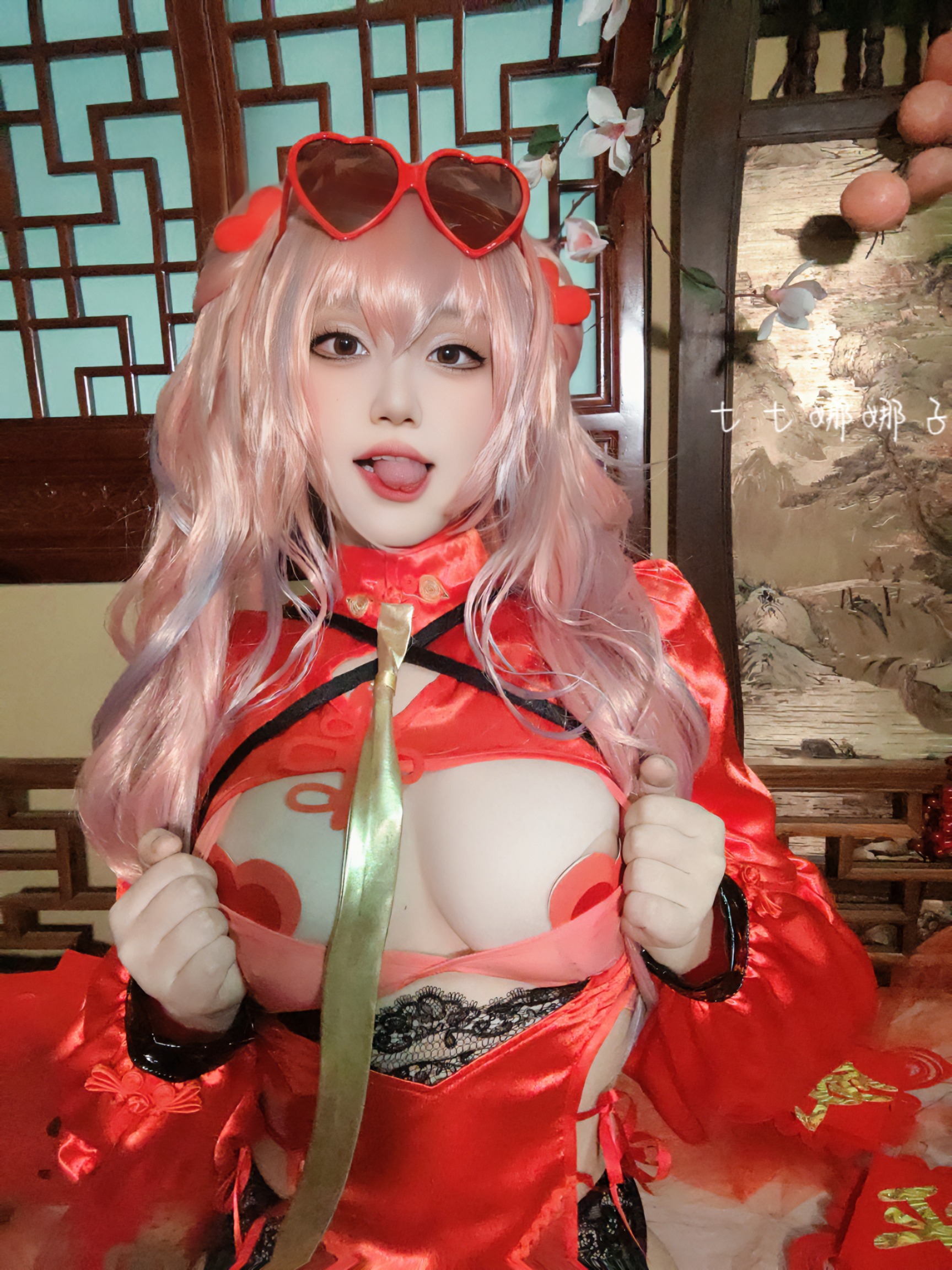 七七娜娜子 布莱默顿新春旗袍 [108P6V-770MB] 90