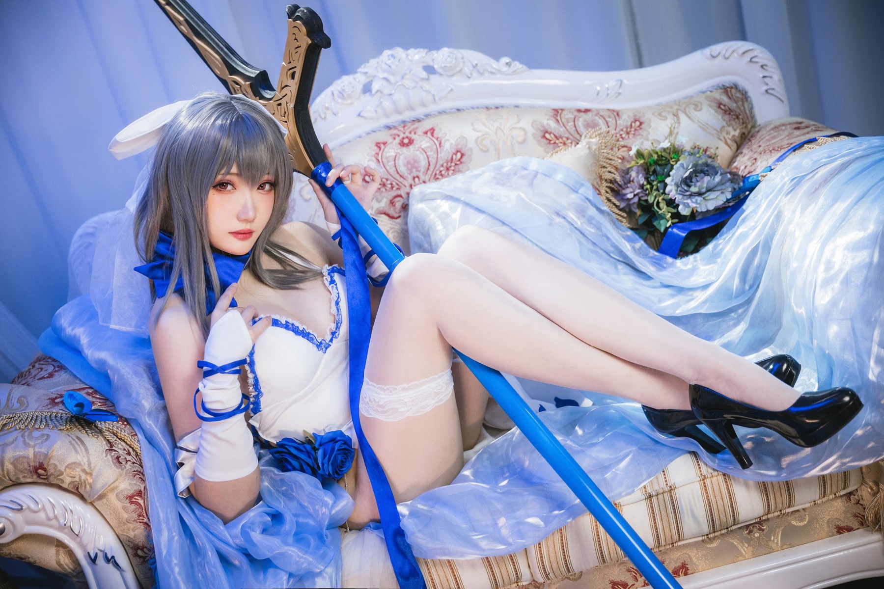 瓜希酱 Cosplay 路易九世礼服 13