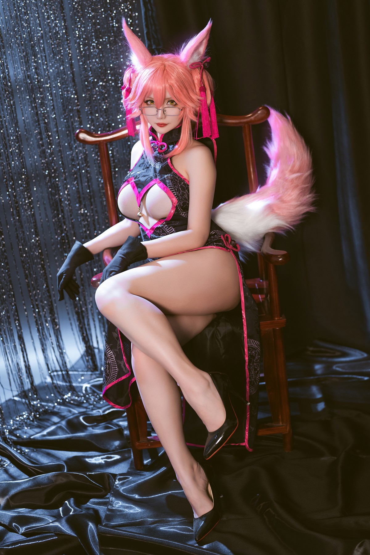 星之迟迟 Cosplay FGO高扬斯卡娅旗袍 20