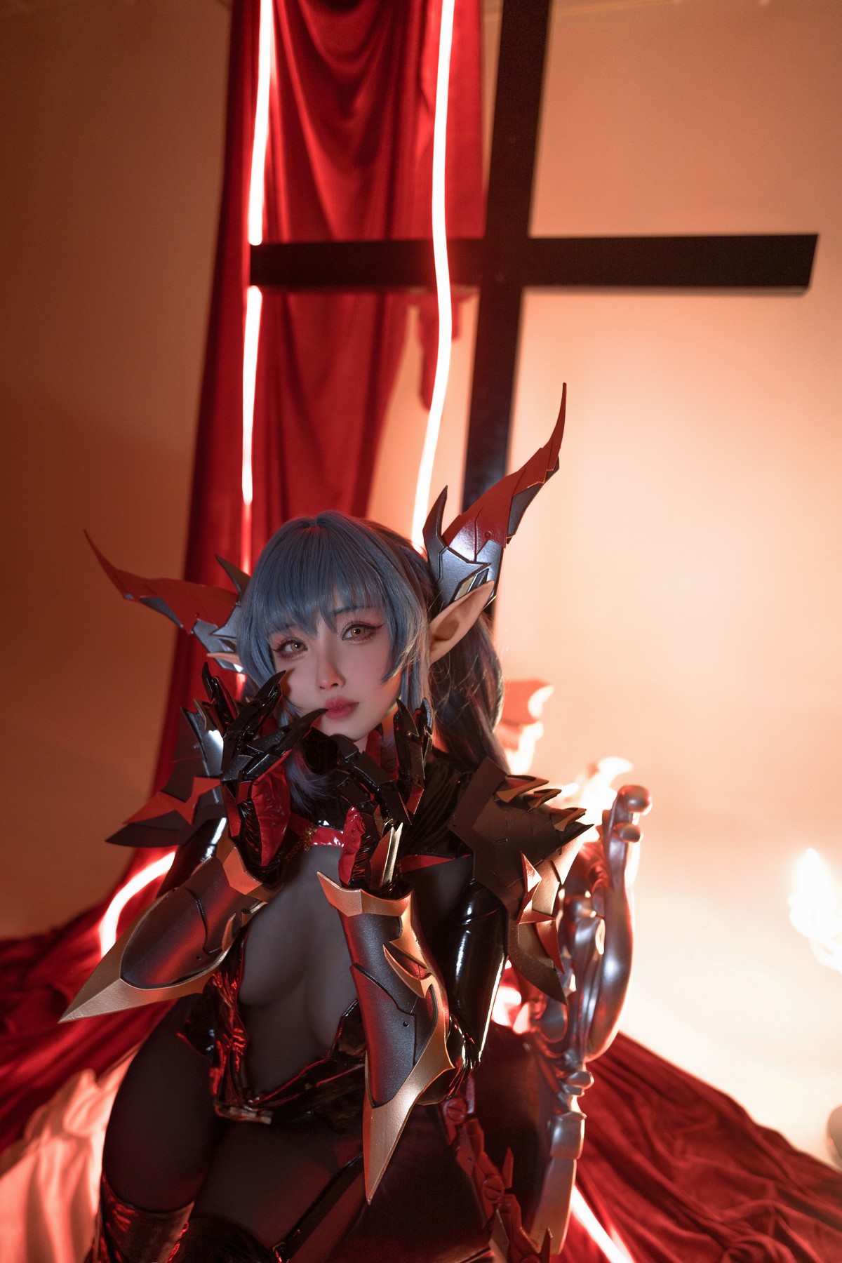 Cosplay rioko凉凉子 碧蓝航线 雷根斯堡 9