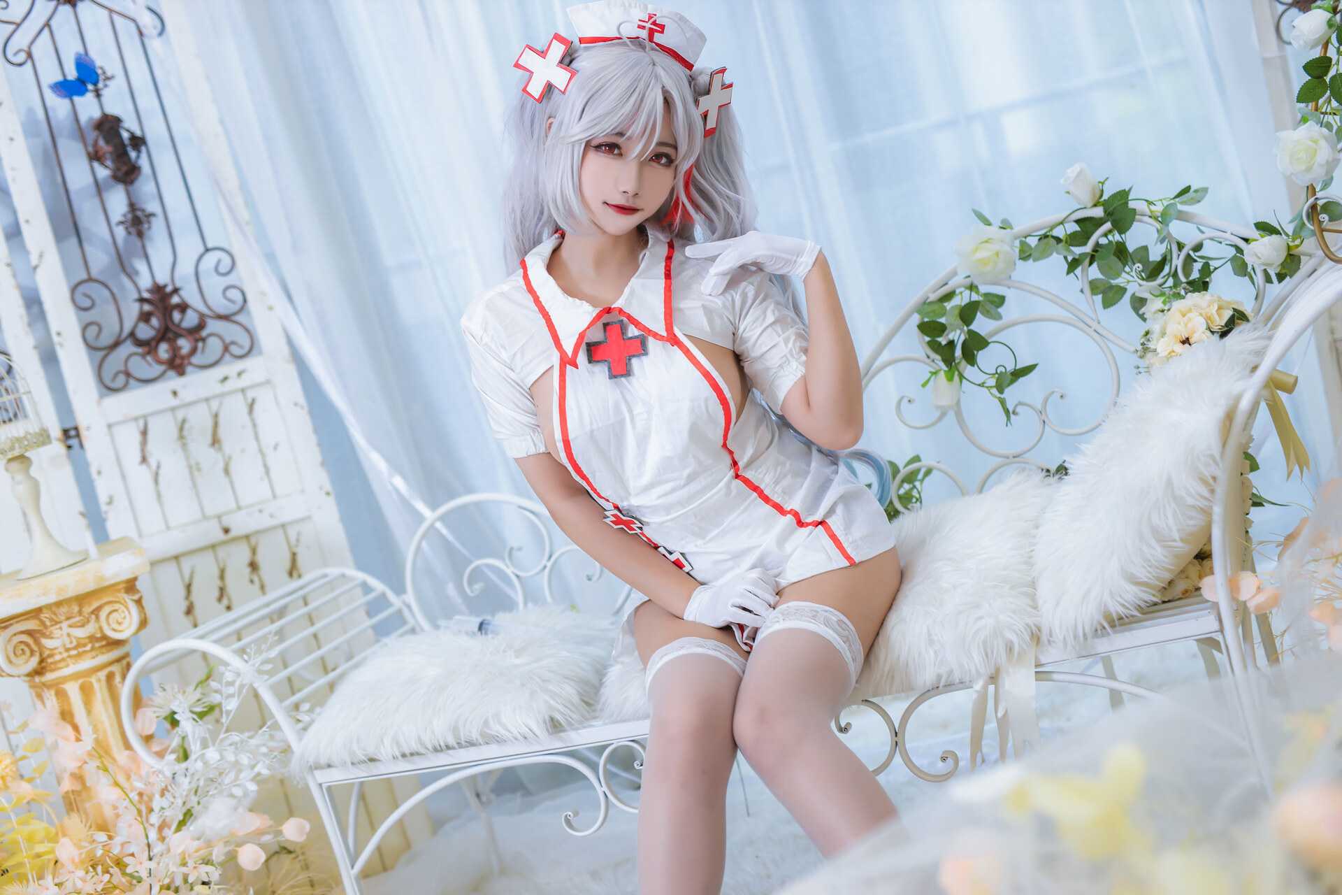[Momoko葵葵] Prinz Eugen 欧根亲王 Nurse 护士 19
