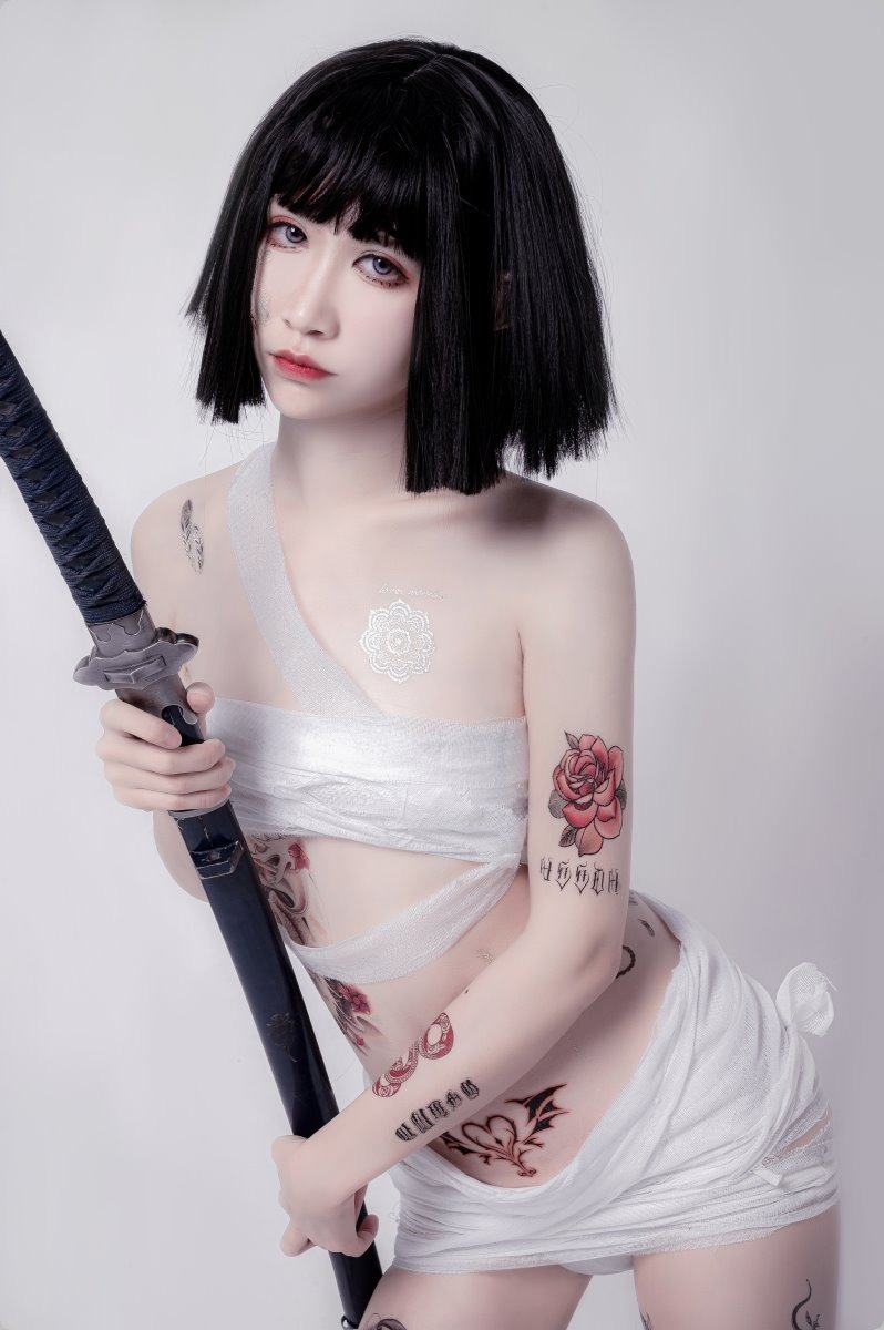 [Cos]阮邑Fairy - 绑带和武士[41P] 39