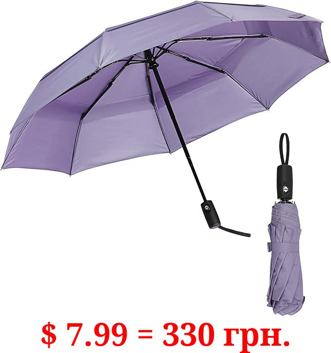Mr. Pen- Windproof Travel Umbrella, Purple, Automatic Umbrellas for Rain, Compact Umbrella, Travel Umbrella Compact, Umbrella Windproof Umbrella, Umbrellas for Rain Windproof, Portable Umbrella