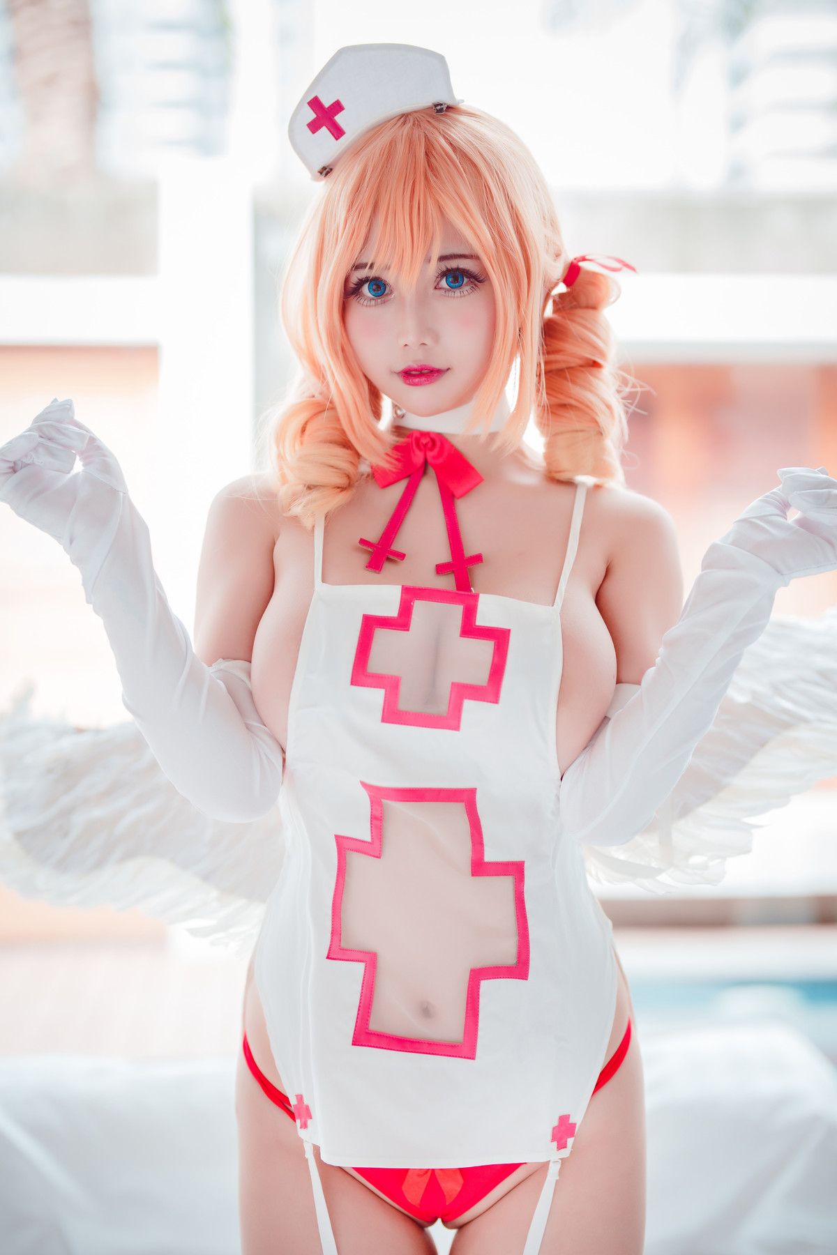 Cosplay 沖田凜花Rinka Angle Nurse 13