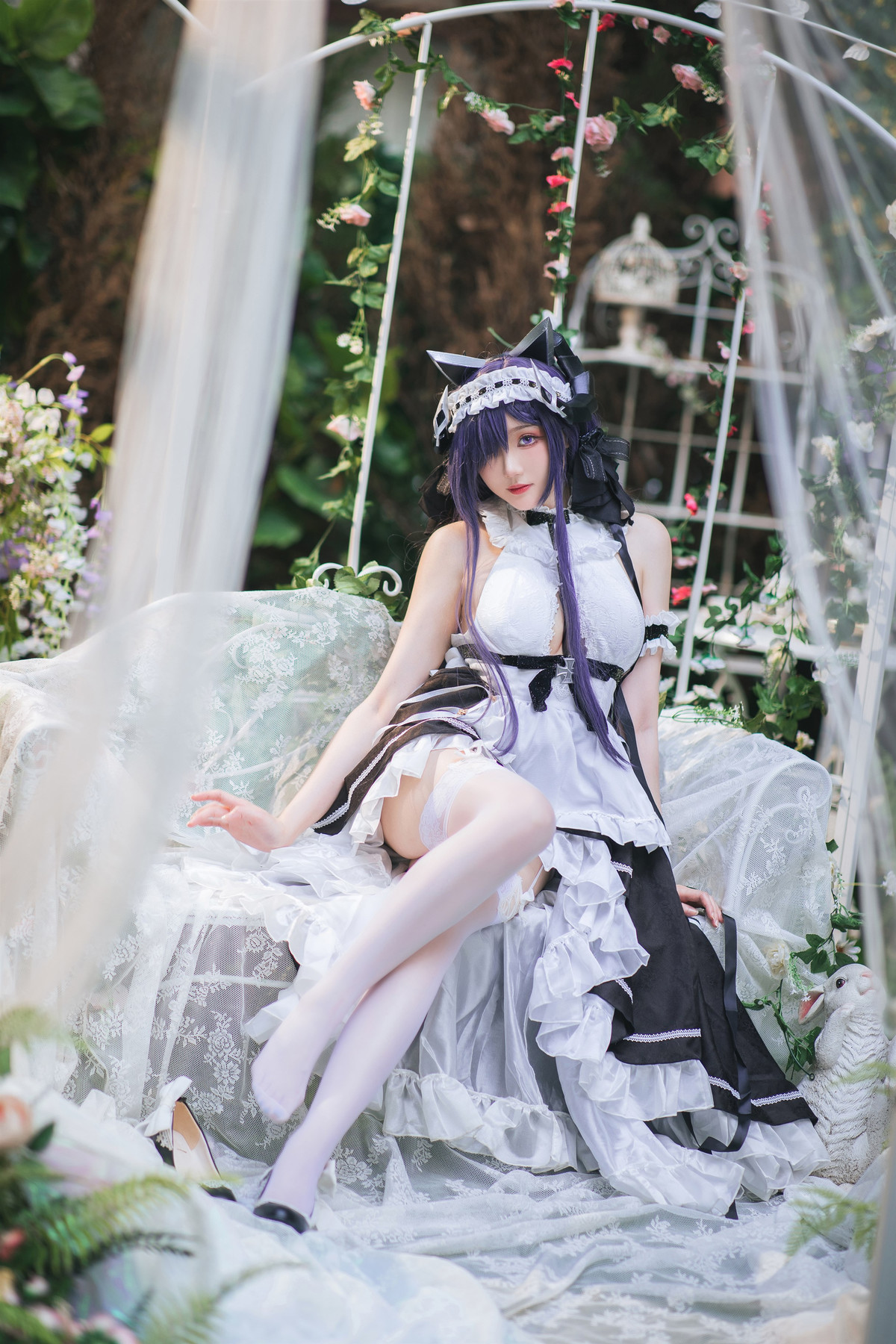 Cosplay 瓜希酱 碧蓝航线 奥古斯特女仆 1