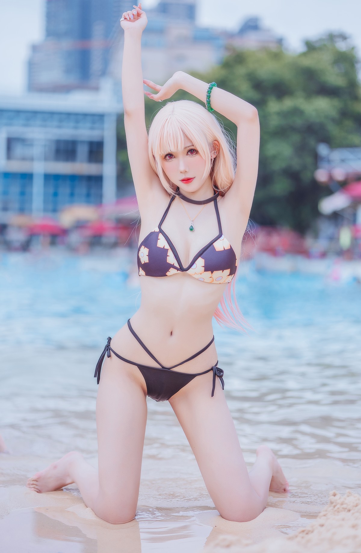Cosplay 仙女月 喜多川海夢 Bikini 15
