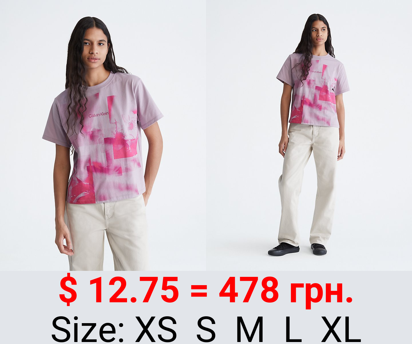 Floral Graphic Boxy T-Shirt