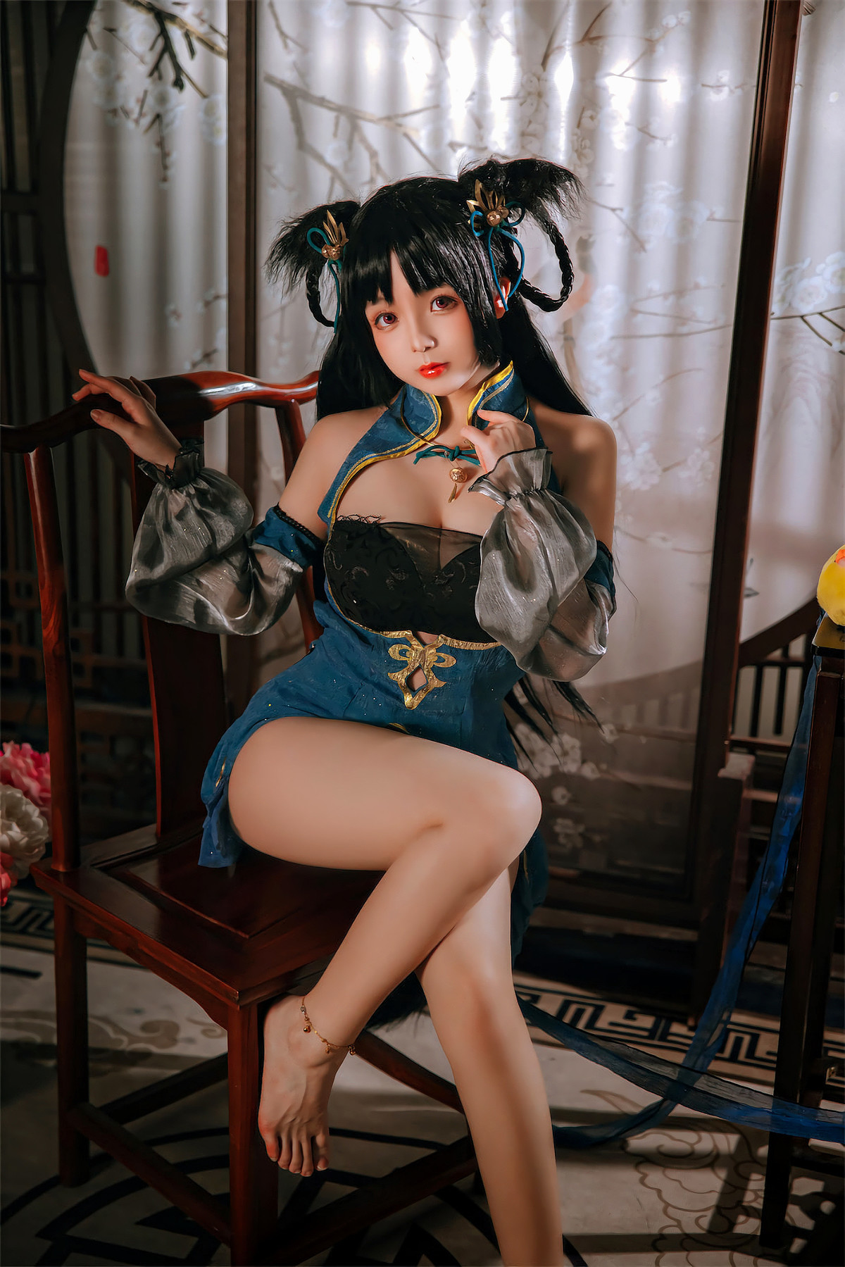 Cosplay Rinaijiao日奈娇 碧蓝航线 大潮旗袍 8