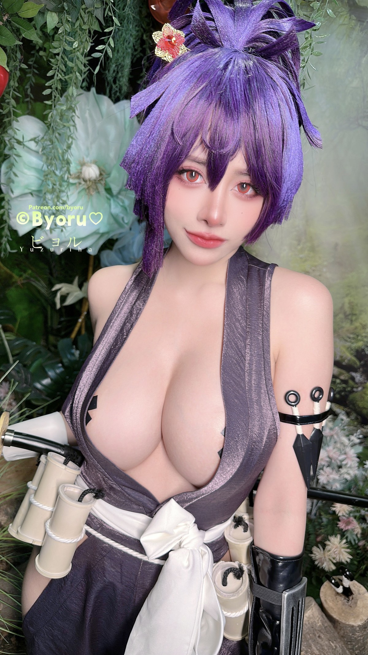 Cosplay 日本性感萝莉Byoru Yuzuriha 50